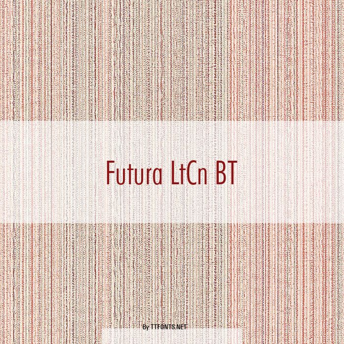 Futura LtCn BT example